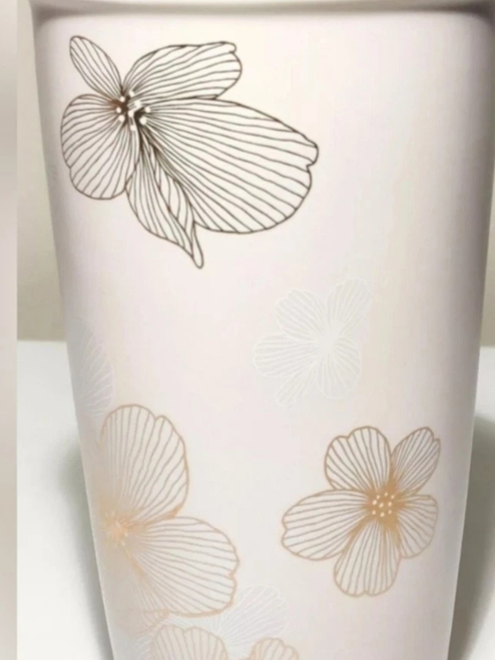 Starbucks SAKURA Cherry Blossom Ceramic Tumbler...